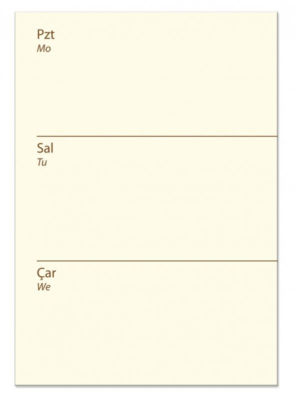 Öğrenci Ajandası BÜYÜK 54 yp. 15,5x23 cm 3lü PAKET - 3