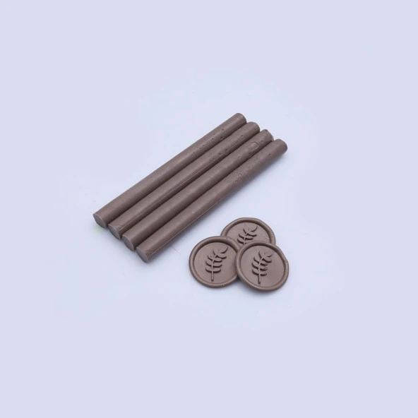 Mühür Mumu Çubuk 11mm x 120mm 10 lu Paket Model No:21 (ÇİKOLATA) - Resim 2