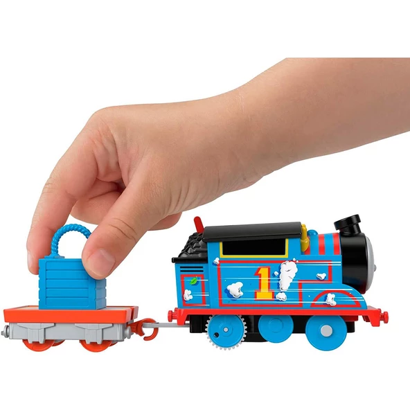 Orjinal Thomas ve Arkadaşları Çemberde Dönüş Eğlencesi Pilli Thomas&Friends HJL20 - 5