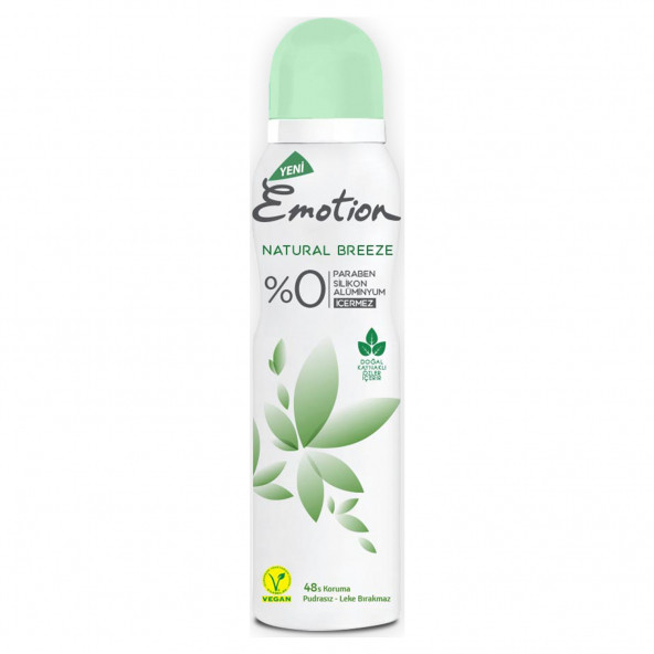 Emotion Natural Breeze Deodorant 150 ml x 2 Adet - Resim 2