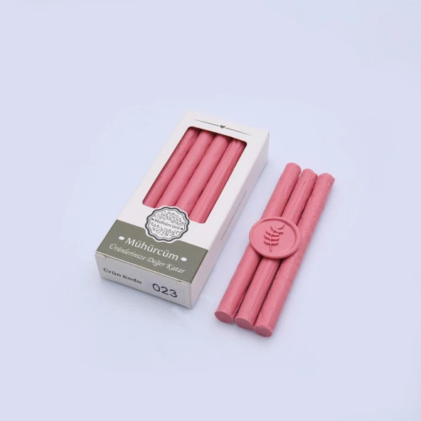 Mühür Mumu Çubuk 11mmx120mm 10 lu Paket Model No:23 (ÇİLEKLİ SÜT) - 3