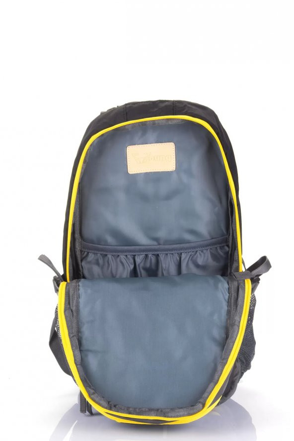 Elatae Çok Gözlü Su Geçirmez Sırt Çantası Siyah 40156 - 6