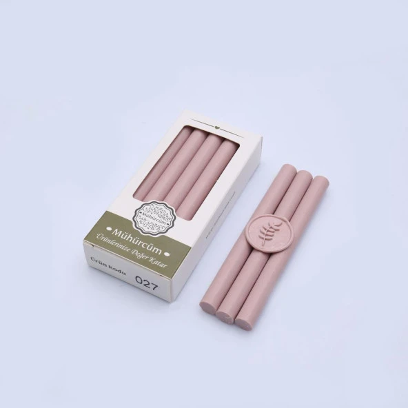 Mühür Mumu Çubuk 11mmx120mm 10 lu Paket Model:27 YAVRUAĞZI PASTEL - Resim 3
