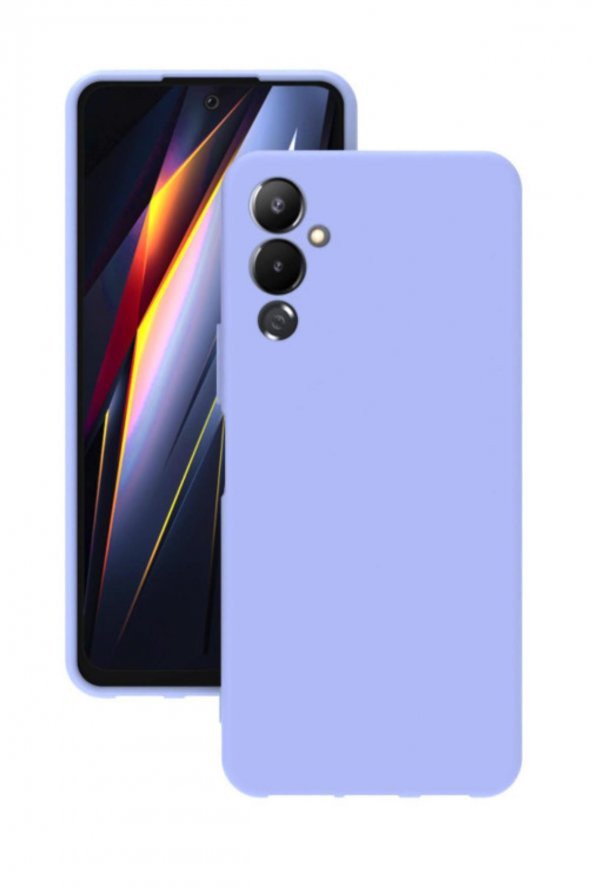 Tecno Pova Neo 4 Uyumlu Kamera Korumalı Rubber Silikon Kılıf - 3