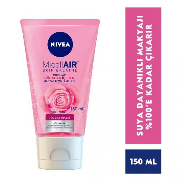 Nivea Micellair Gül Suyu İçeren Makyaj Temizleme Jeli 150 ml - 2