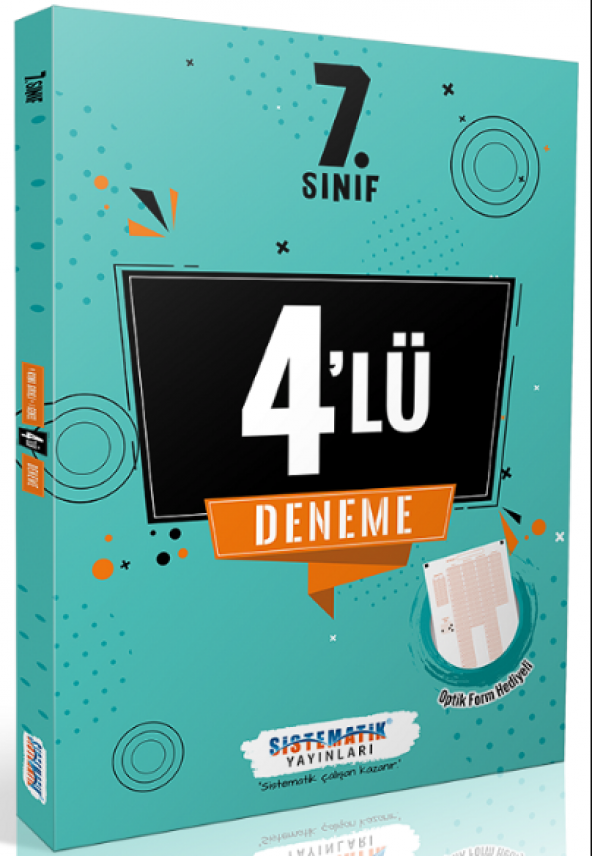 Sistematik 7. Sınıf Tüm Dersler 4 lü Deneme - 2
