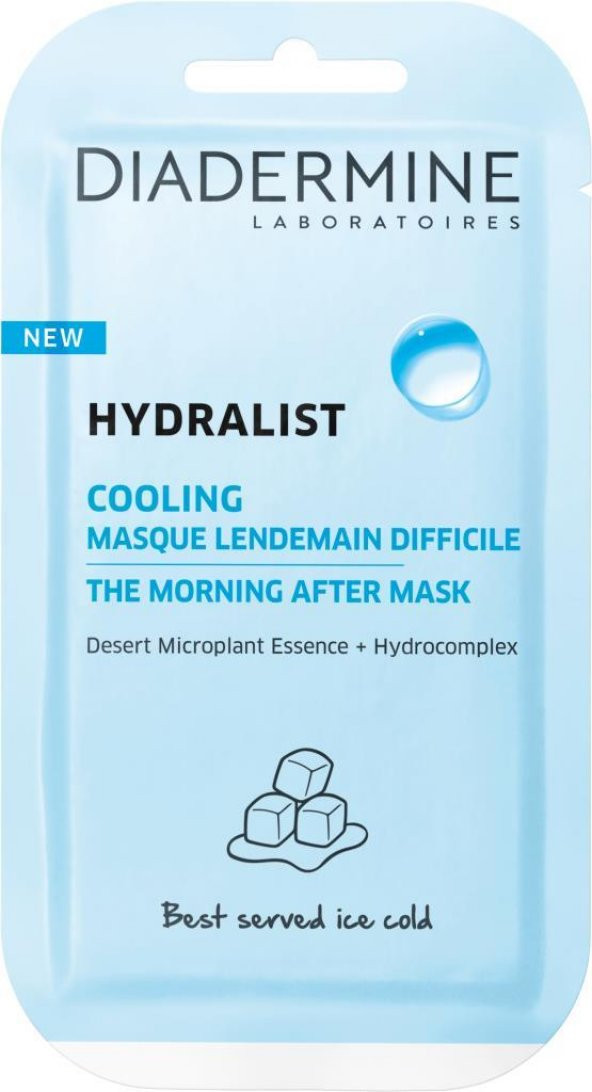 Diadermine Hydralist  Cooling - The Morning After Mask 8 ml