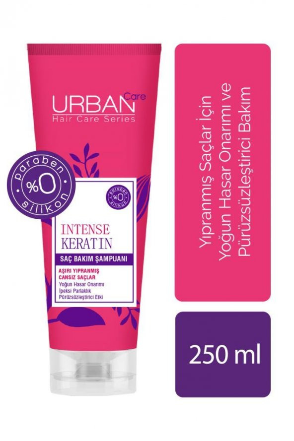 Urban Care Intense Keratin Saç Bakım Şampuanı 250 ml - 2