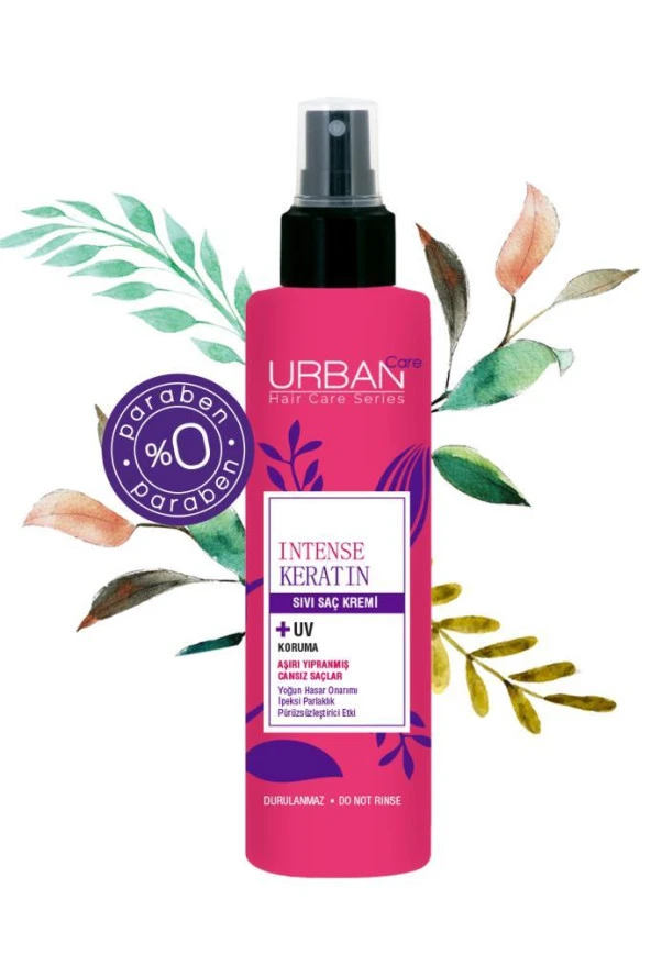 Urban Care Intense Keratin Sıvı Saç Bakım Kremi 200 ml - 3
