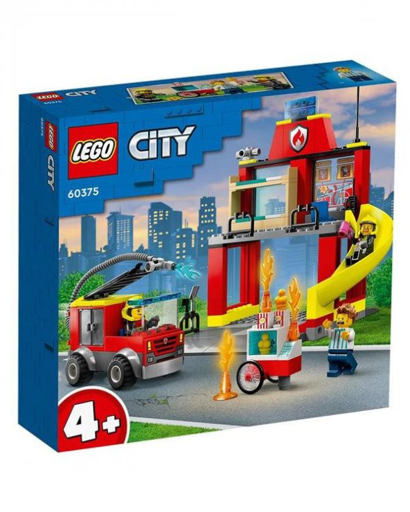 Lego 60375 City İtfaiye Merkezi ve İtfaiye Kamyonu