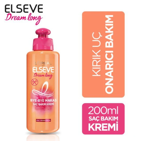 L'Oréal Paris Elseve Dream Long Bye-Bye Makas Saç Bakım Kremi 200 ml - 2