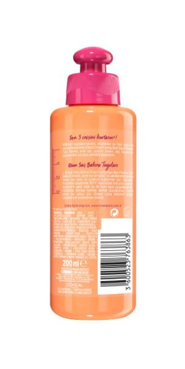 L'Oréal Paris Elseve Dream Long Bye-Bye Makas Saç Bakım Kremi 200 ml - 3