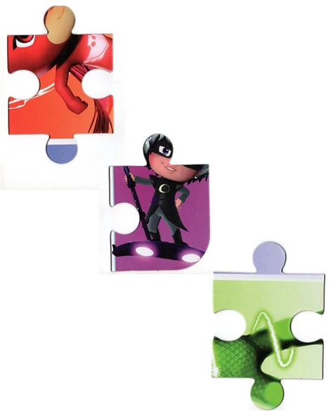 Pijamaskeliler Yer Puzzle 24 Parça - 2