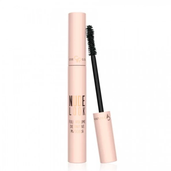 Golden Rose Nude Look Full Volume Definitive Mascara - Deep Black