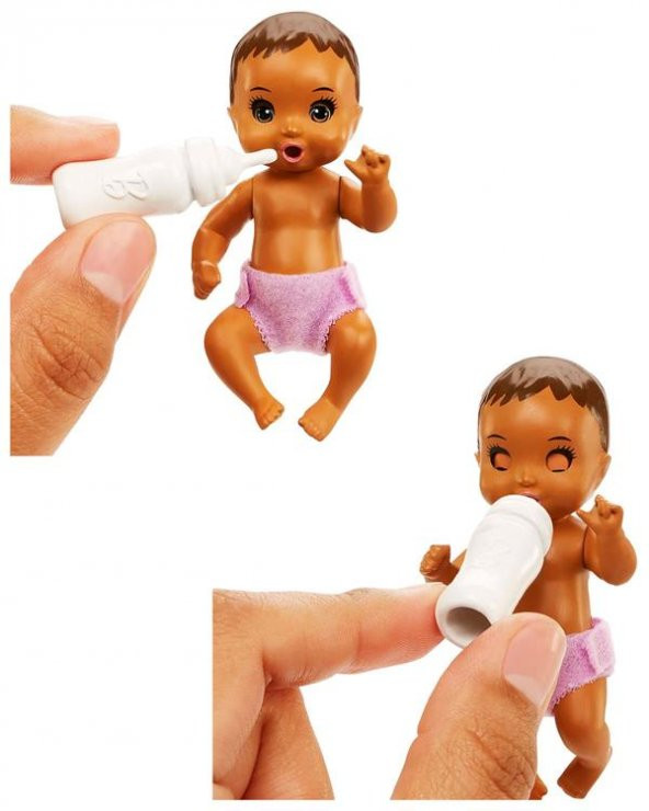 Barbie Bebek Bakıcısı Bebeği ve Aksesuarları HJY34 - 4