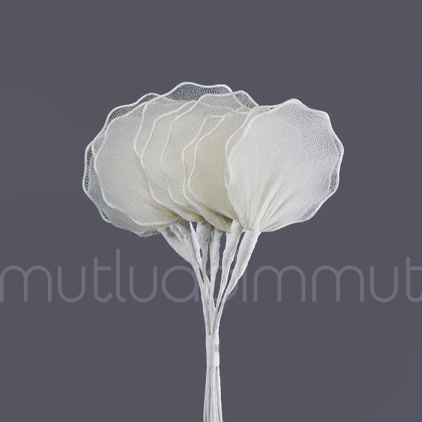 Badem Şekeri İçin Kıvrımlı Raket 72 Adet - 4