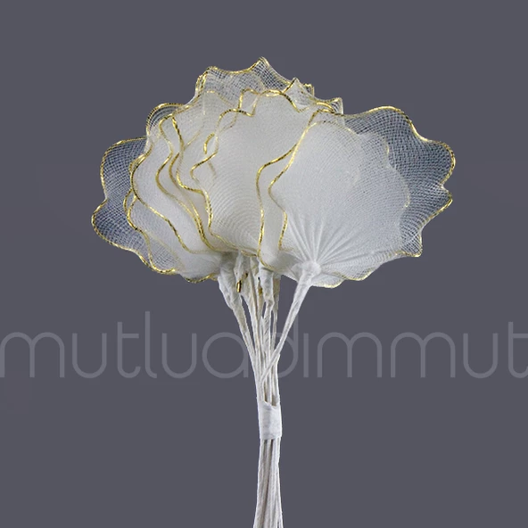 Badem Şekeri İçin Kıvrımlı Raket 72 Adet - 6