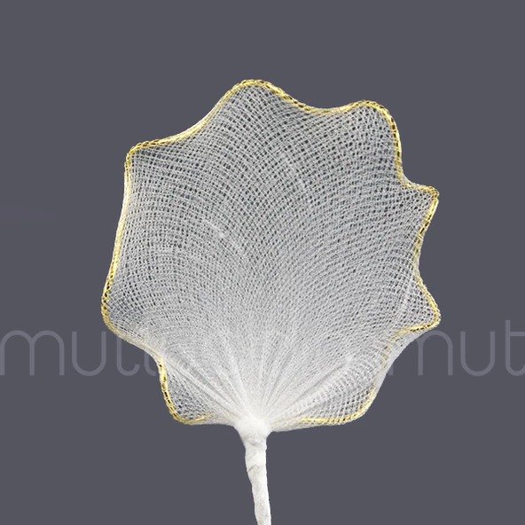 Badem Şekeri İçin Kıvrımlı Raket 72 Adet - 2