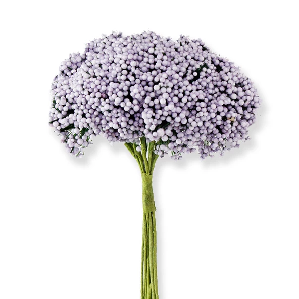 10 Demet (120 Adet) Dökülen Pıtırcık Cipso Çiçek - 6