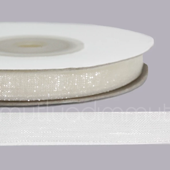 0,8cm X 22,5metre Düz Organze Kurdela - 7