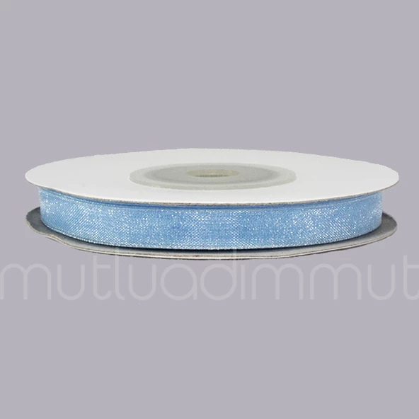 0,8cm X 22,5metre Düz Organze Kurdela - 4