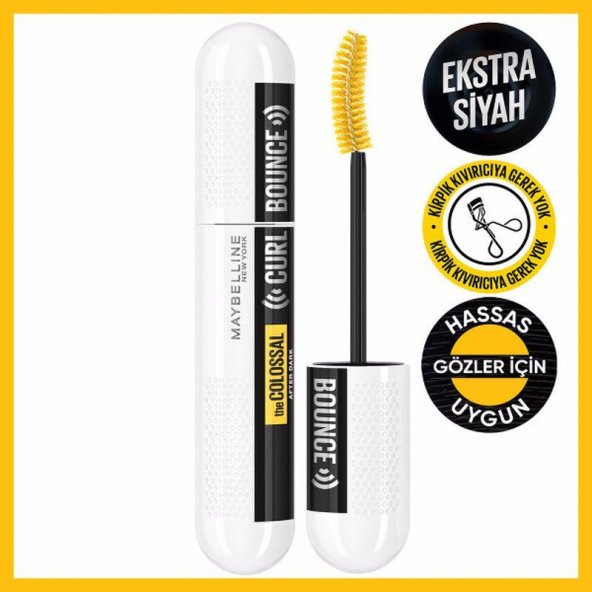 Maybelline New York Colossal Curl Bounce After Dark Maskara - 2
