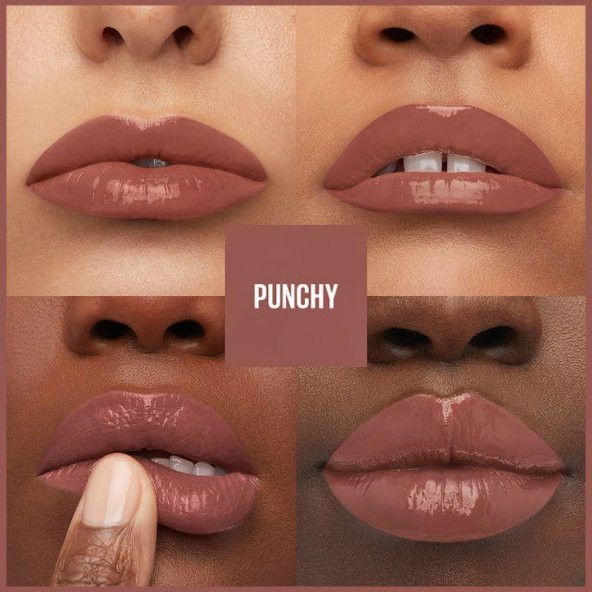 Maybelline New York Super Stay Vinyl Ink Likit Parlak Ruj - 120 Punchy - 4