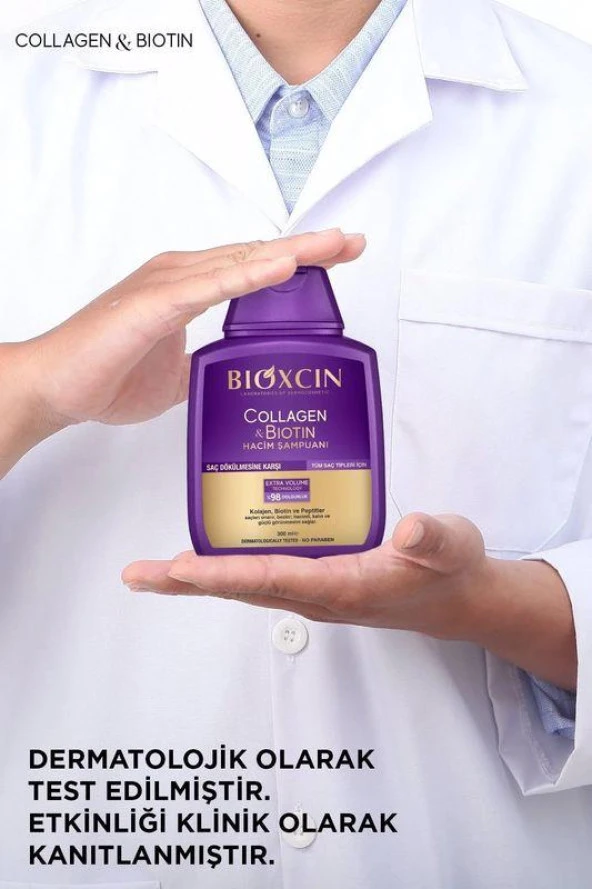 Bioxcin Collagen Biotin Hacim Şampuanı 300 ml - 5