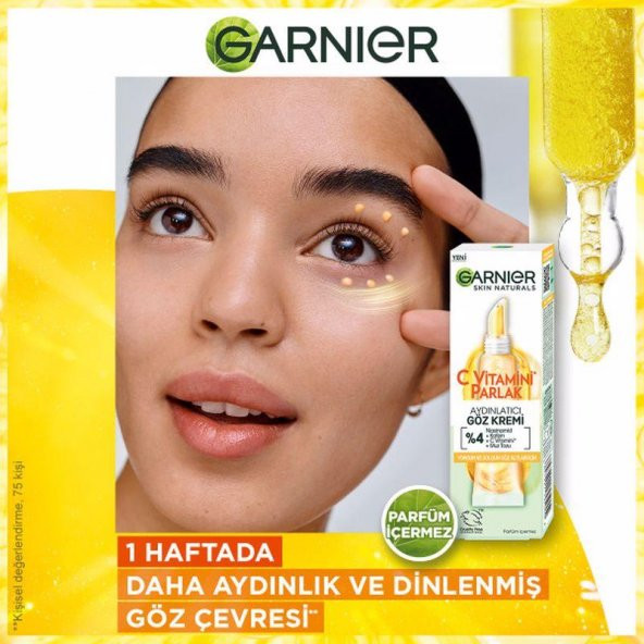 Garnier C Vitamini Parlak Aydınlatıcı Göz Kremi 15 ml - 4