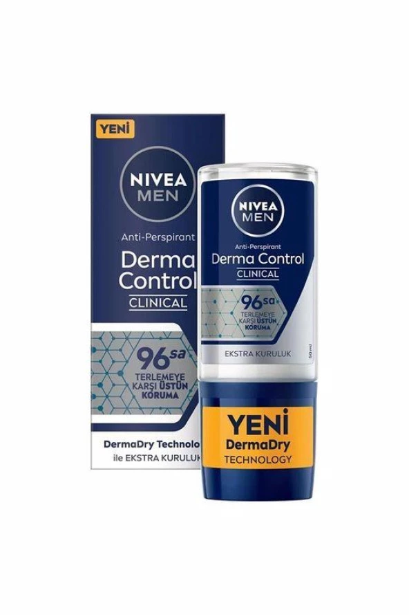 Nivea Men Derma Control Clinical Erkek Roll-On 50 ml