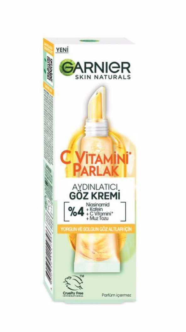Garnier C Vitamini Parlak Aydınlatıcı Göz Kremi 15 ml
