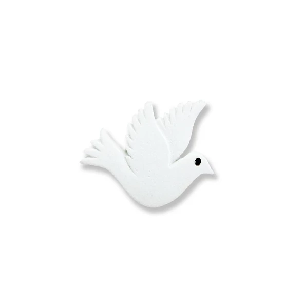 12 Adet 3x2,5cm Minik Güvercin Kuş Biblo