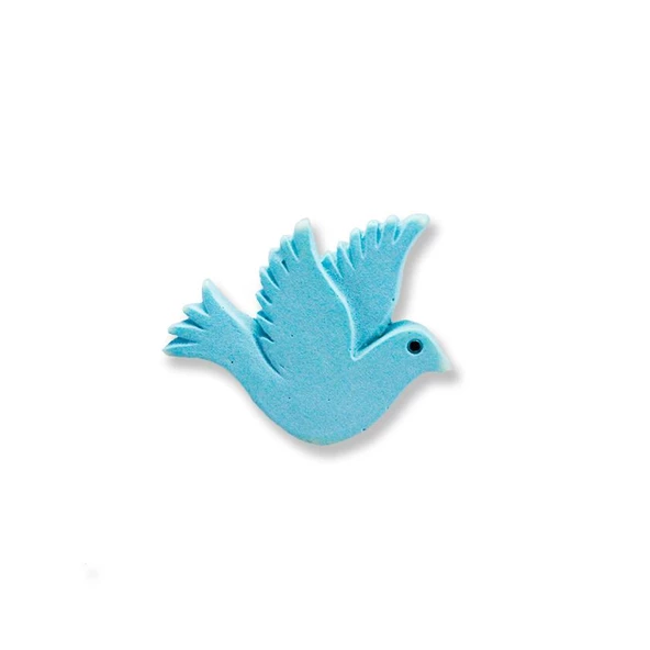 12 Adet 3x2,5cm Minik Güvercin Kuş Biblo - 2