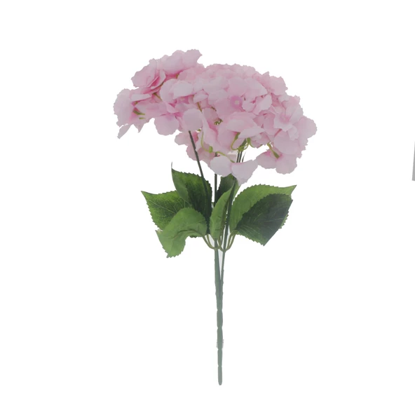 46cm Büyük Ortanca Çiçek Demedi Yapay Dekor Çiçeği - Resim 3