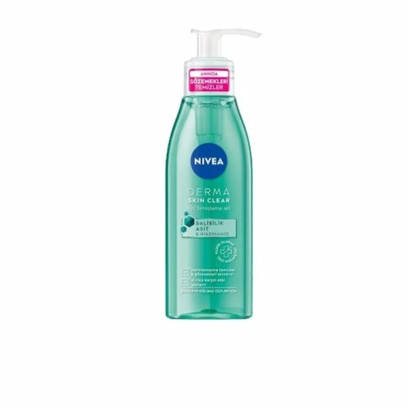 Nivea Derma Skin Clear Yüz Temizleme Jeli 150 ml