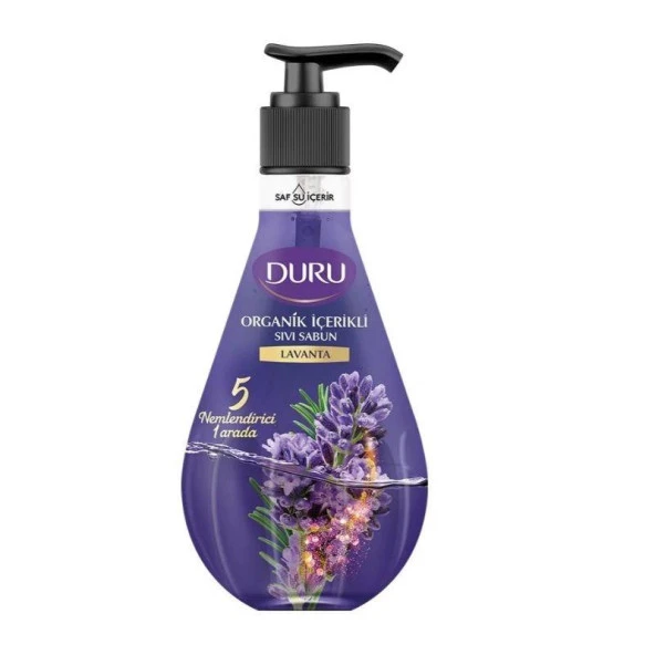 Duru Organik İçerikli Lavanta Sıvı Sabun 500 ml ürün görseli 1