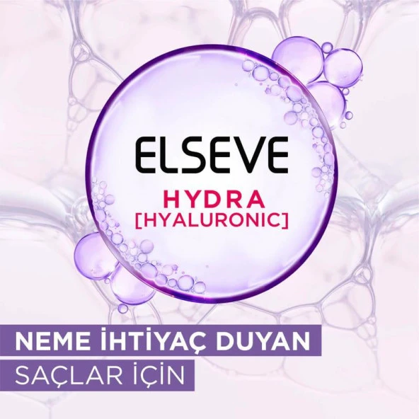 L'Oréal Paris Elseve Hydra 72 Saat Nem ile Dolgunlaştıran Saç Maskesi 300 ml - 3