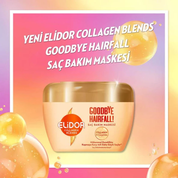 Elidor Collagen Blends Goodbye Hairfall Saç Bakım Maskesi 160 ml - 2