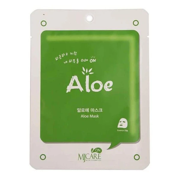 Mjcare Aloe Mask Aloe Vera Özlü Cilt Bakım Maskesi 22g