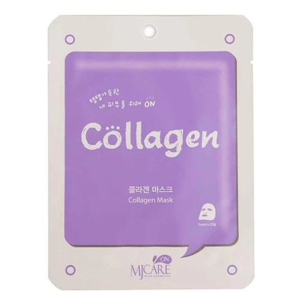 Mjcare Collagen Mask Kolajen Özlü Cilt Bakım Maskesi 22g