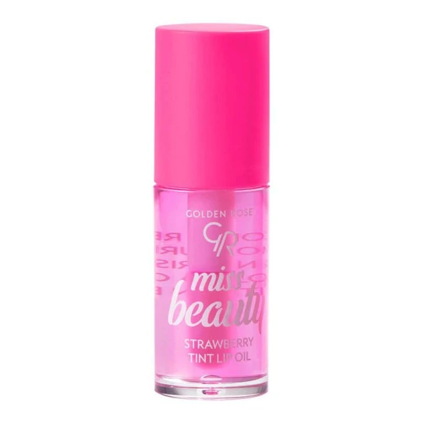 Golden Rose Miss Beauty Tint Lip Oil - Strawberry