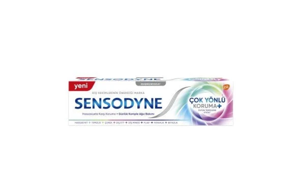 Sensodyne Çok Yönlü Koruma Gelişmiş Beyazlık Diş Macunu 75 ml