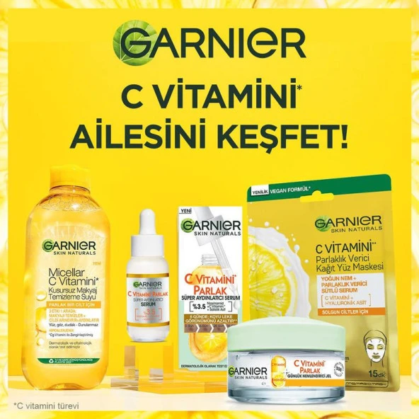 Garnier Micellar C Vitamini Kusursuz Makyaj Temizleme Suyu 400 ml - 5