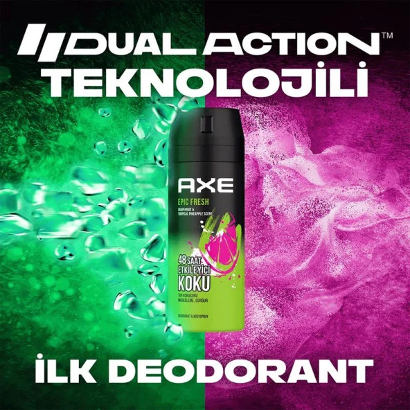 Axe Epic Fresh Erkek Deodorant Sprey 150 ml - 3