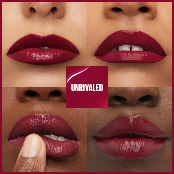 Maybelline New York Super Stay Vinyl Ink Likit Parlak Ruj - 30 Unrivaled - Resim 3