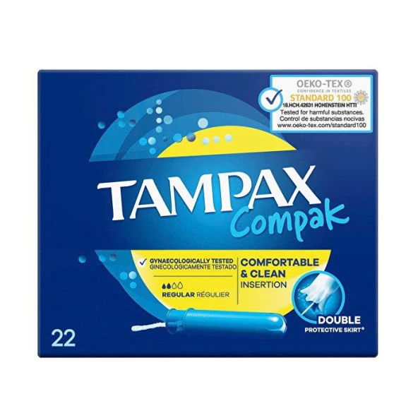 Tampax Compak Normal Tampon 22'Li