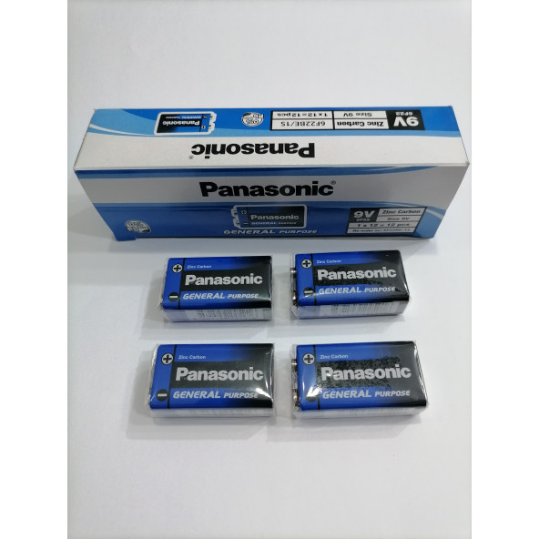 Panasonic 9 Volt Pil 1 Adet