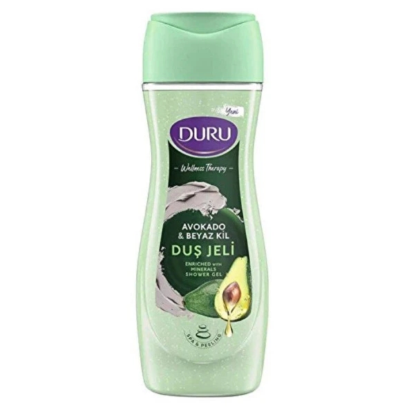 Duru Wellness Therapy Avakado&Beyaz Kil Duş Jeli 450 ml