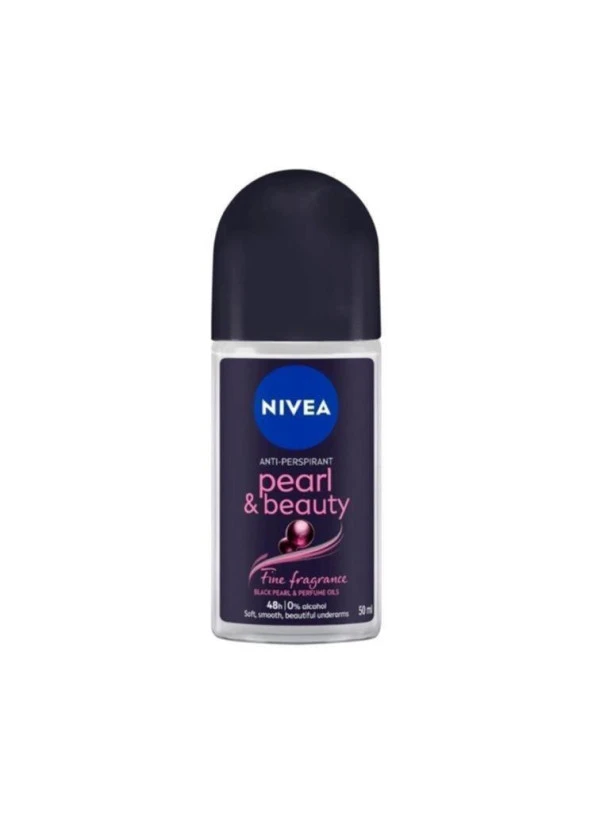 Nivea Pearl&Beauty Black Kadın Roll-On 50 ml