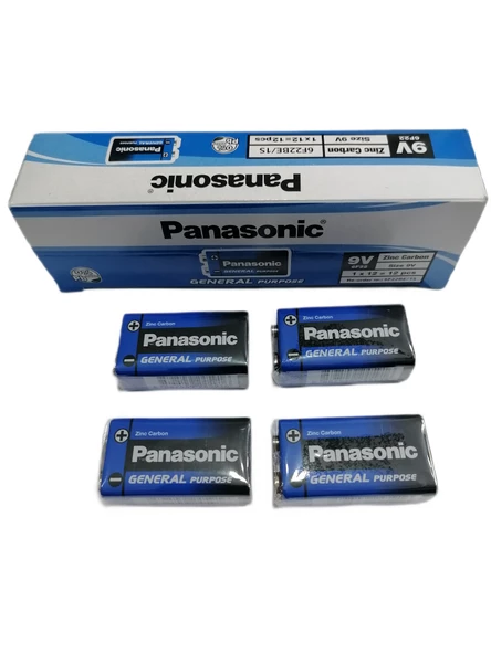 Panasonic 9 Volt Pil 1 Adet